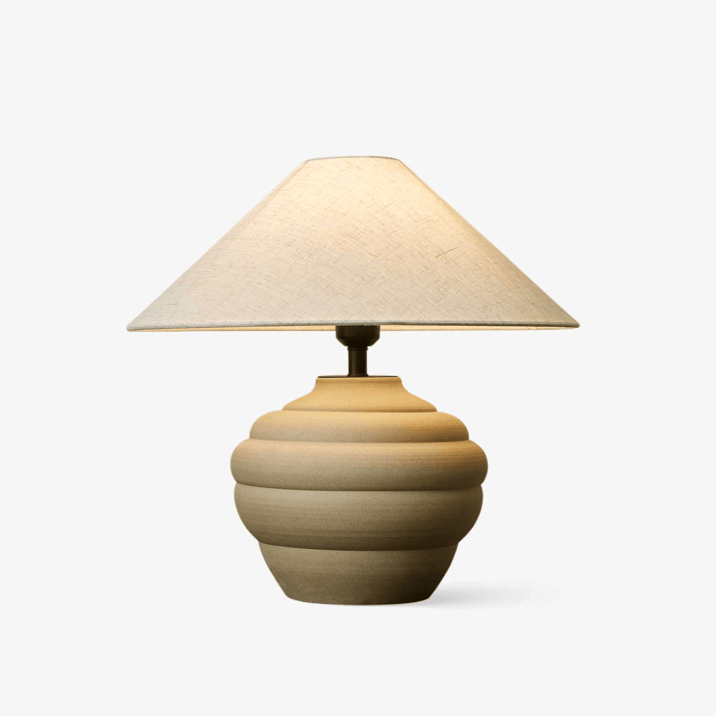 ripple-clay-table-lamp-anzaz-Beige-1