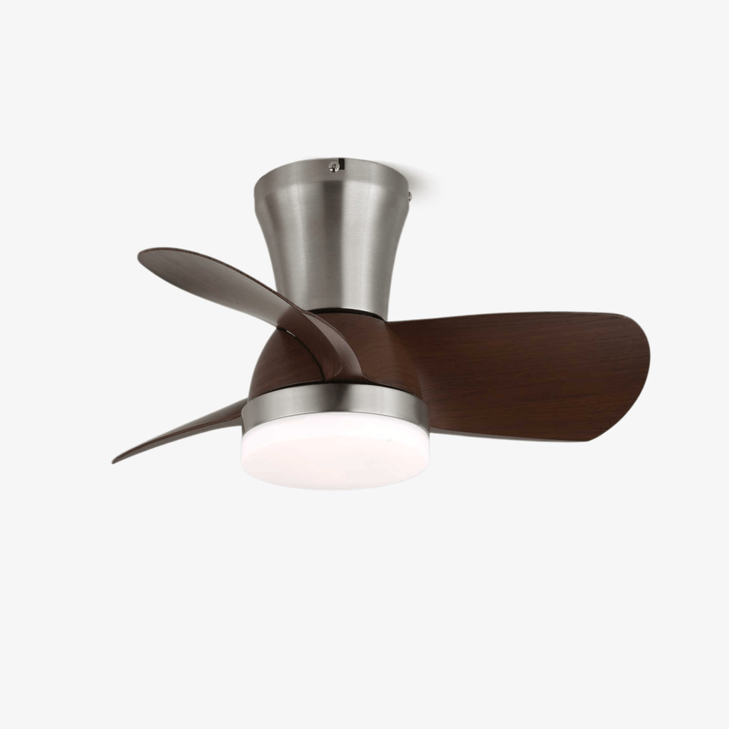 aero-echo-ceiling-fan-light-anzaz-Walnut Wood & Nickel-1