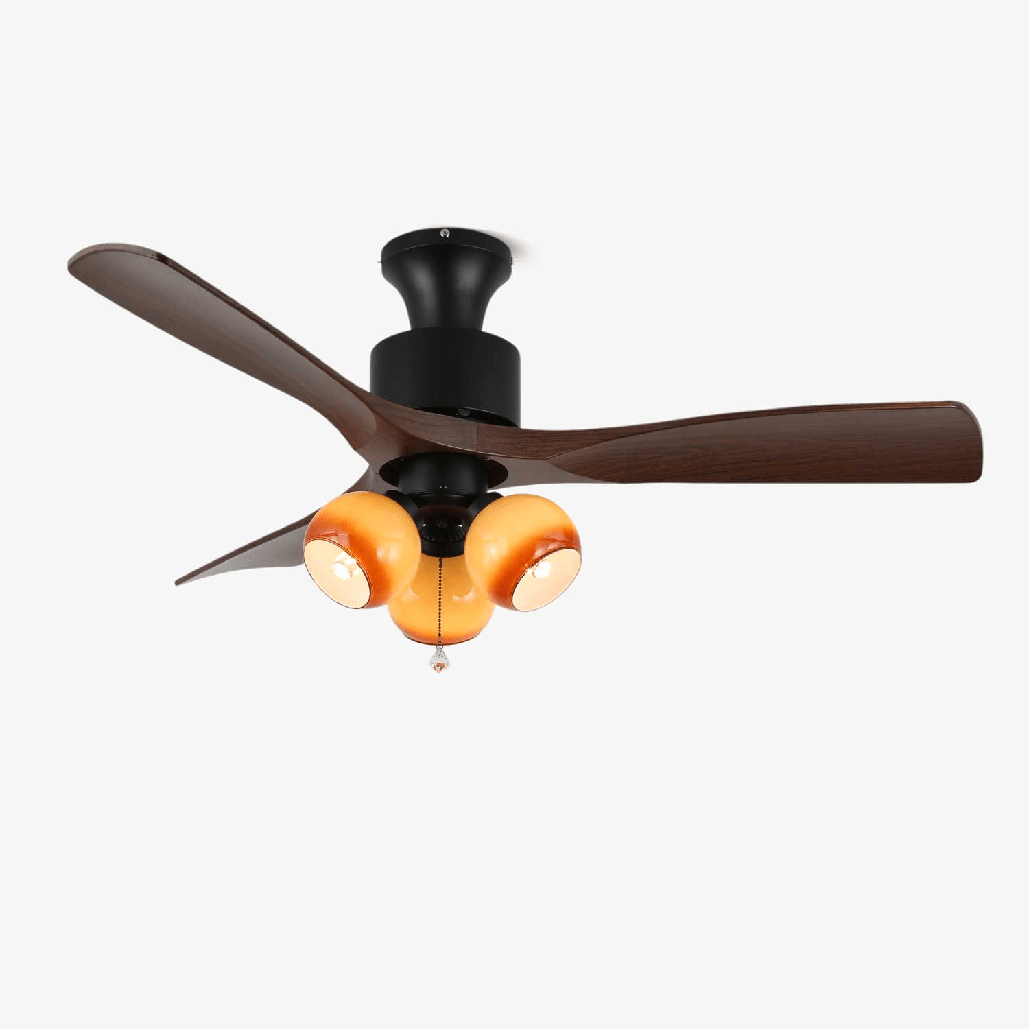 lumo-orb-ceiling-fan-light-anzaz-White & Walnut Wood-1