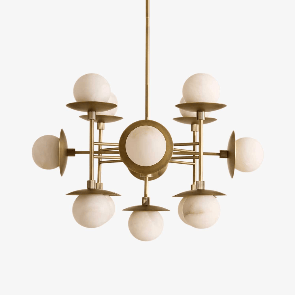 cara-chandelier-anzaz-Bronze & White-1