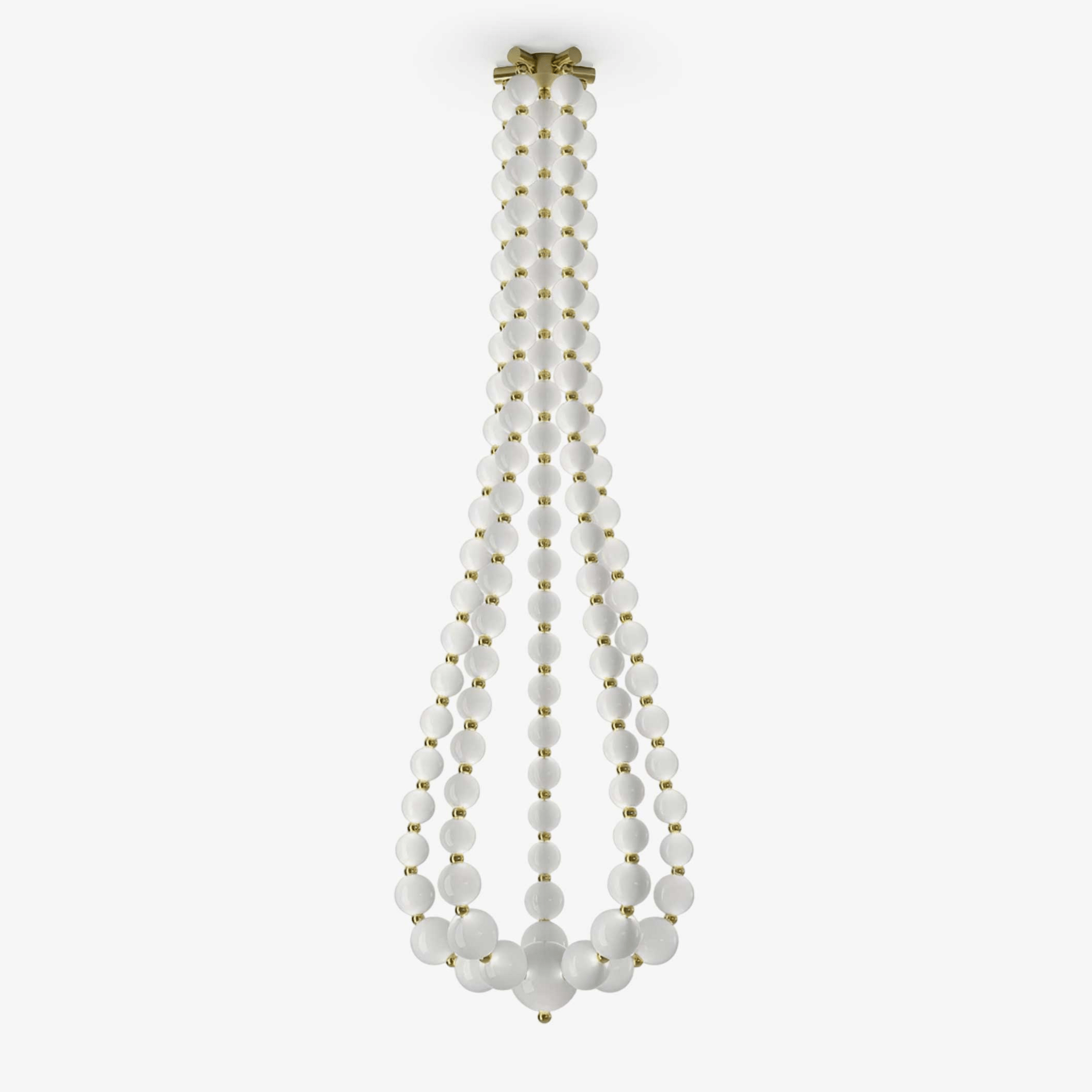 halti-necklace-acrylic-chandelier-anzaz-Gold & White-1