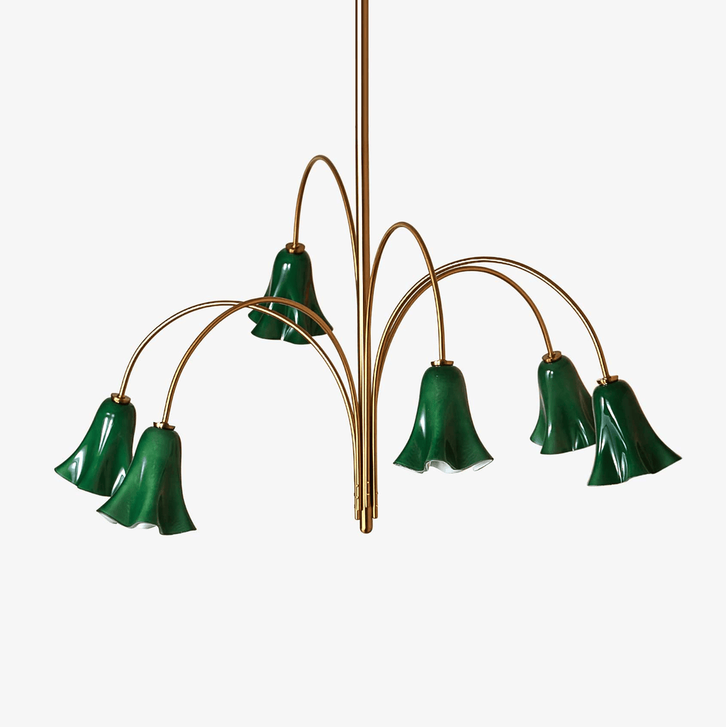 willow-belle-chandelier-anzaz-Gold & Green-1