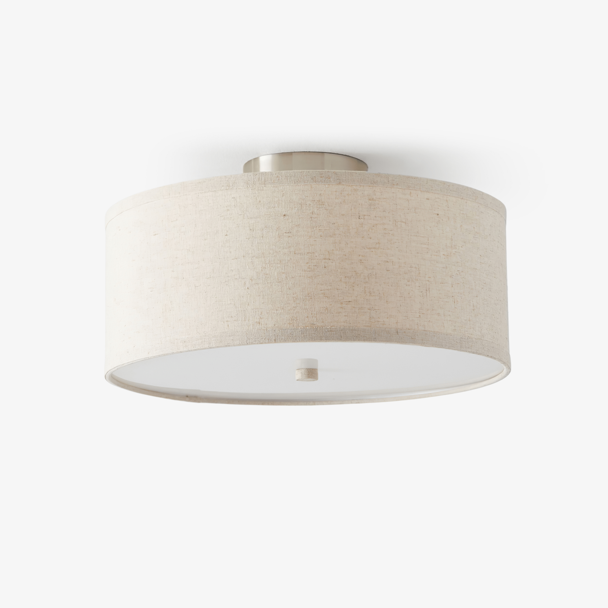 kasha-linen-ceiling-light-anzaz-Nickel & White-1
