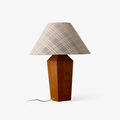claremont-plaid-table-lamp-anzaz-Walnut Color & Beige Plaid-1
