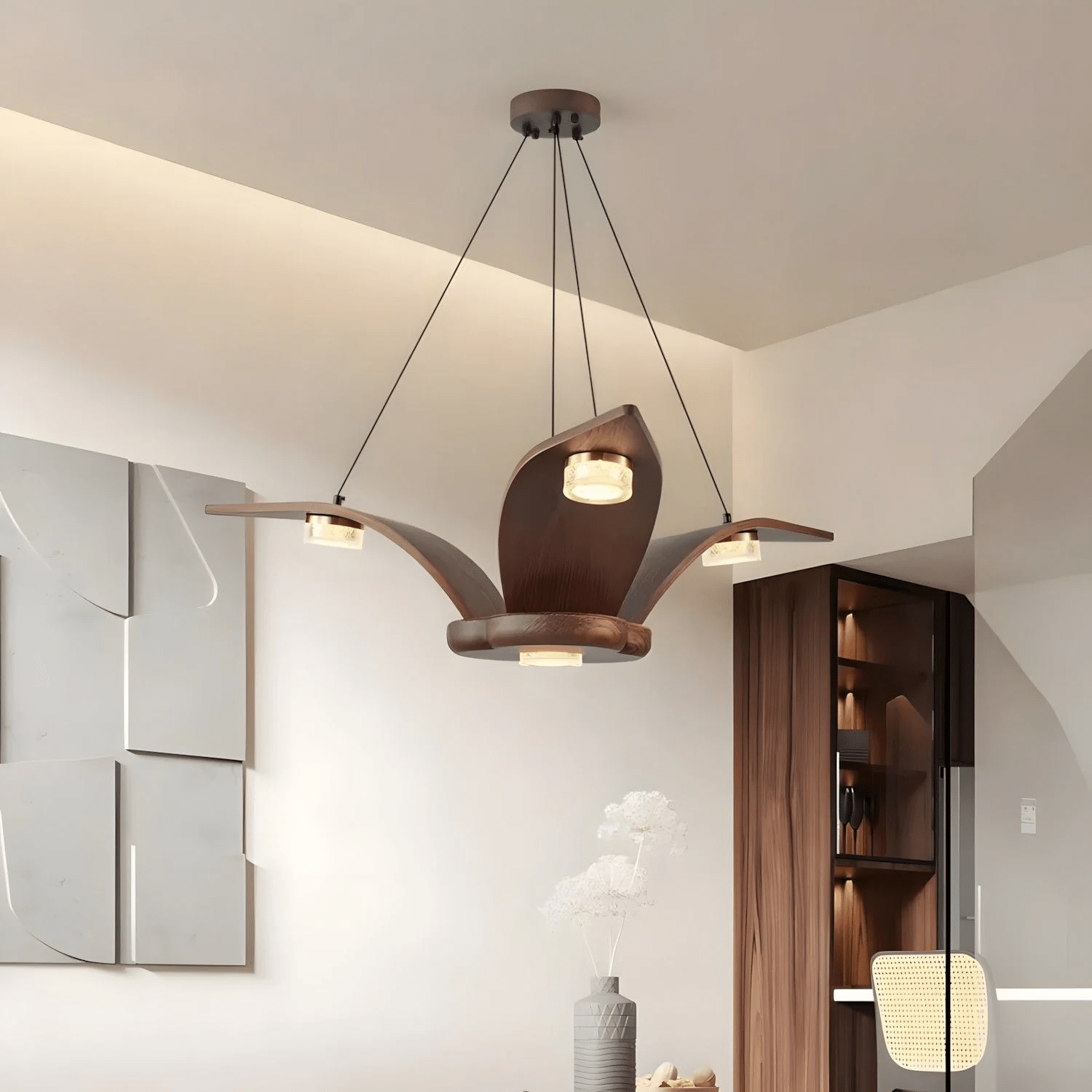 flugi-chandelier-anzaz-Walnut Wood-3