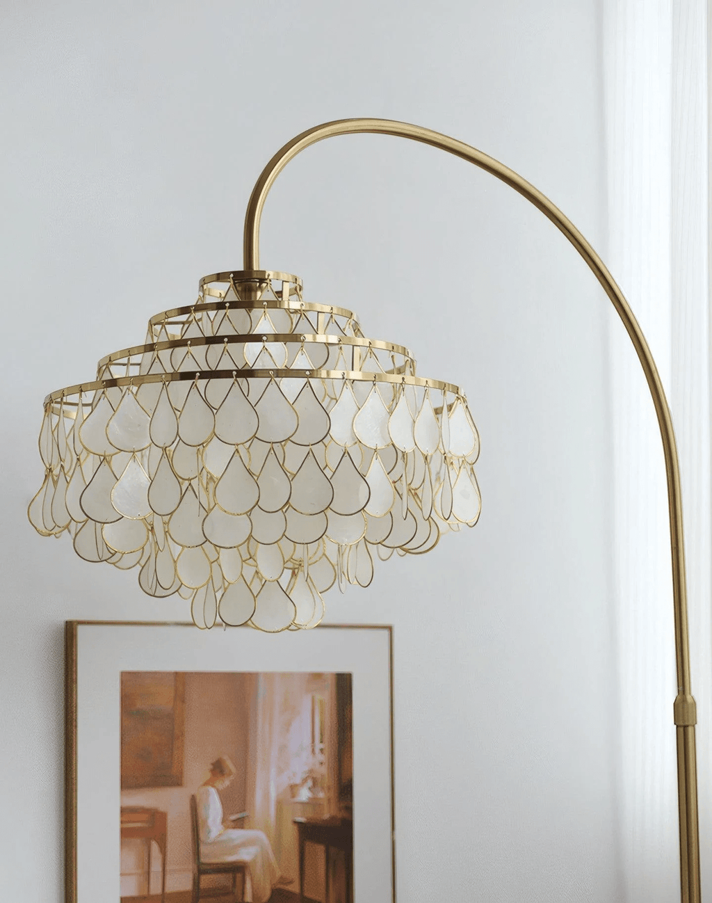 shells-floor-lamp-anzaz-White & Gold-8