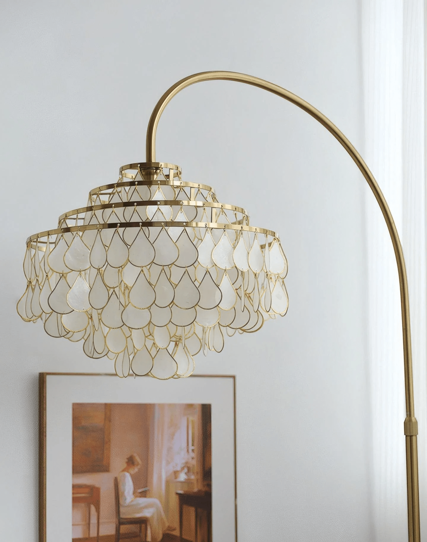 shells-floor-lamp-anzaz-White & Gold-8