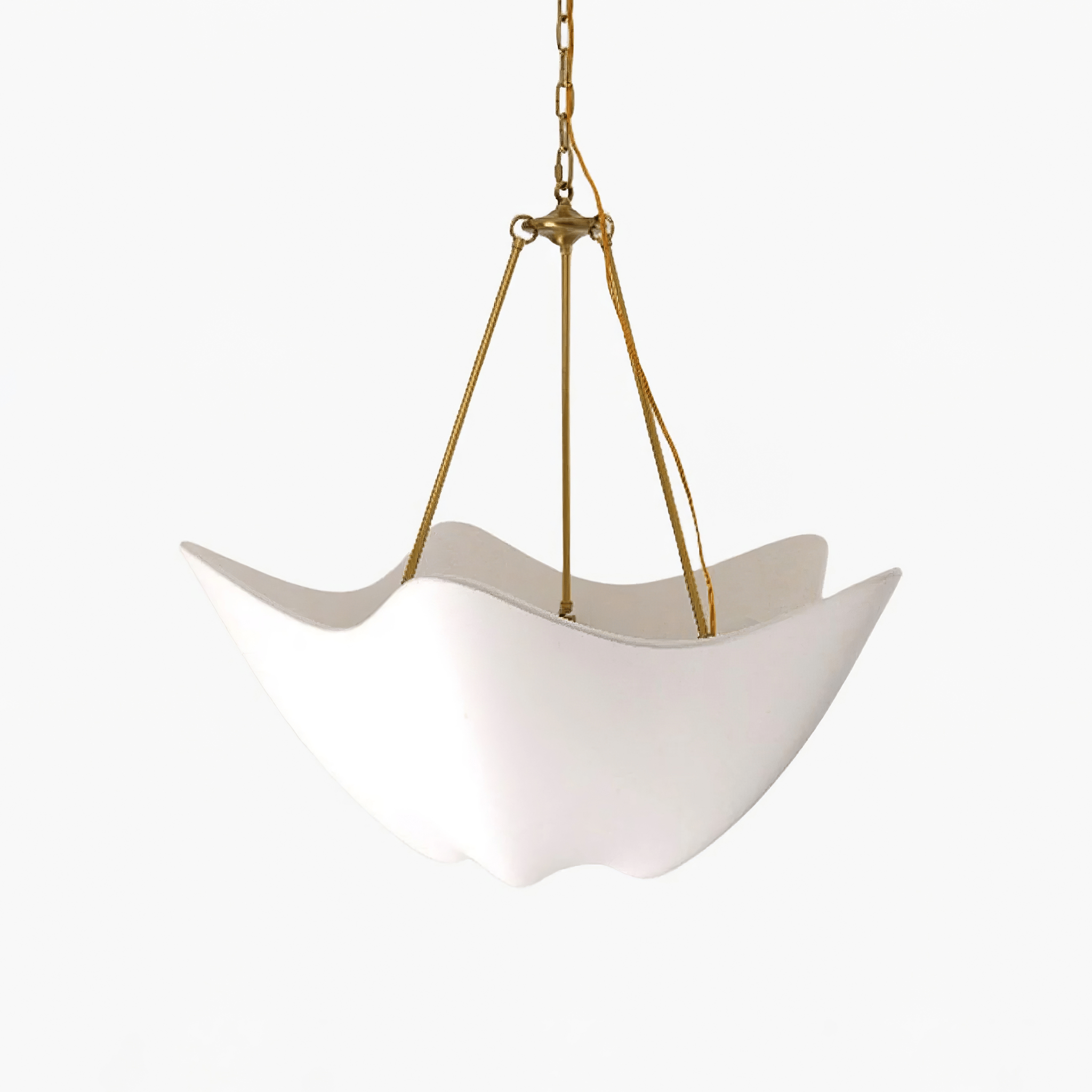 luvonea-chandelier-anzaz-Gold & White-1