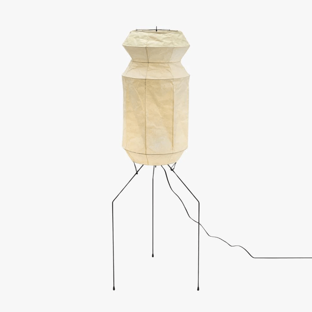 washi-paper-uf3-l6-floor-lamp-anzaz-Black & White-1