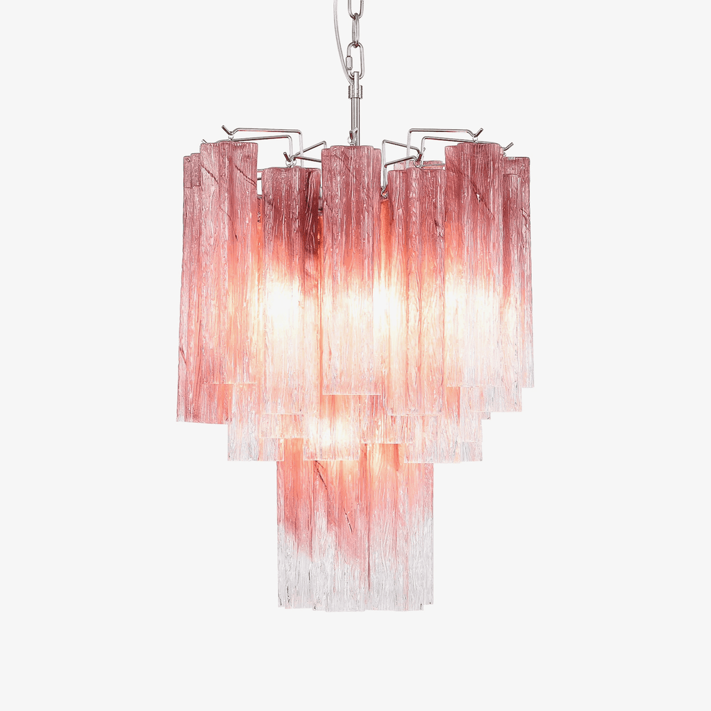 rosata-murano-chandelier-anzaz-Pink & Nickel-1