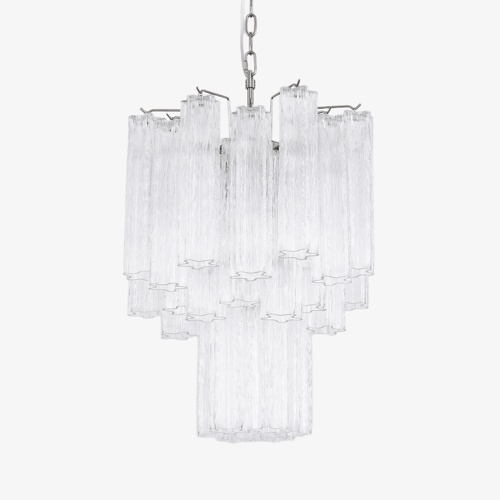giselle-murano-glass-chandelier-anzaz-Clear Glass & Nickel-1