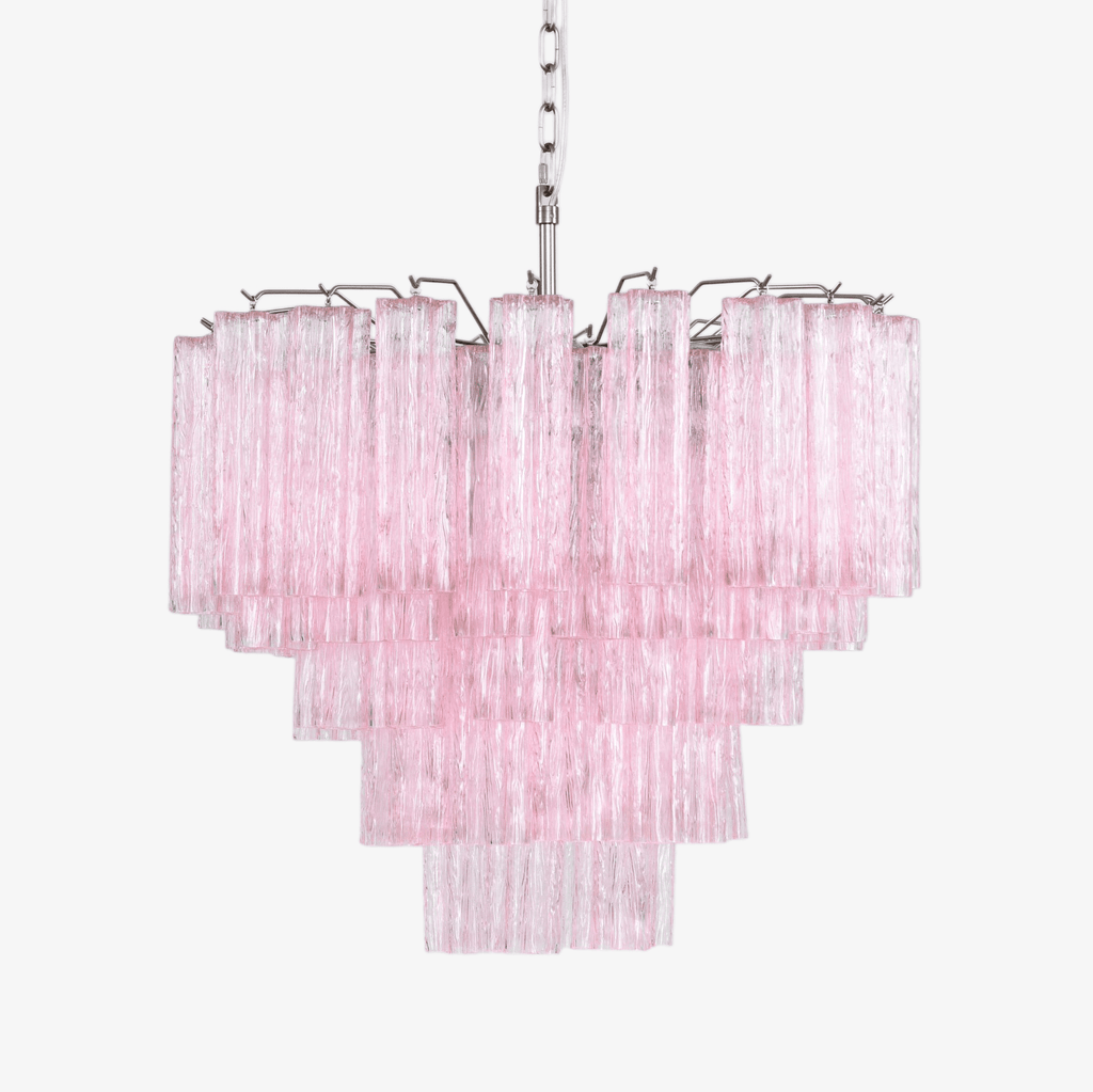 lucente-rosa-chandelier-anzaz-Nickel & Pink-1
