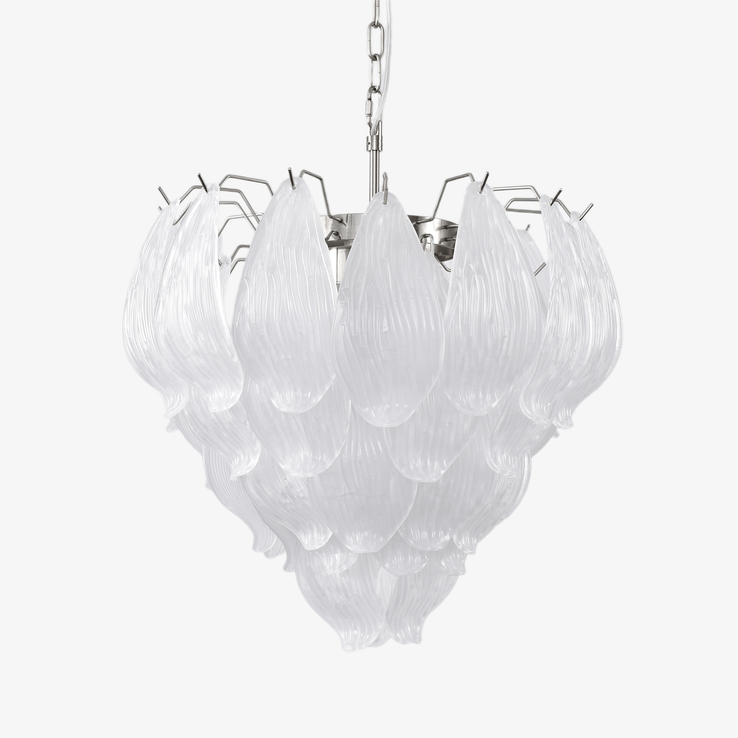 tuliva-murano-chandelier-anzaz-Nickel & Clear-1