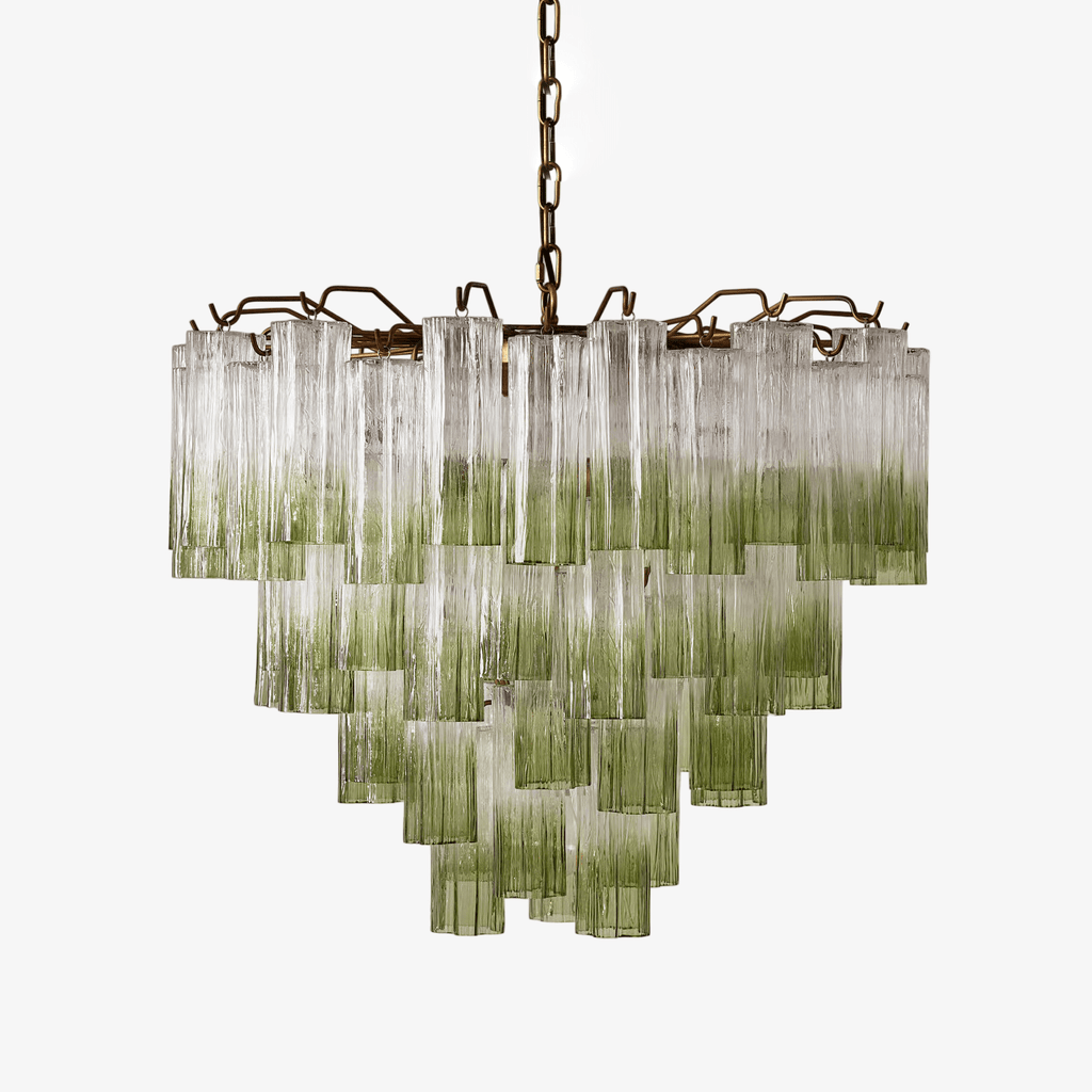 chiara-chandelier-anzaz-Pink  & Clear Glass-1