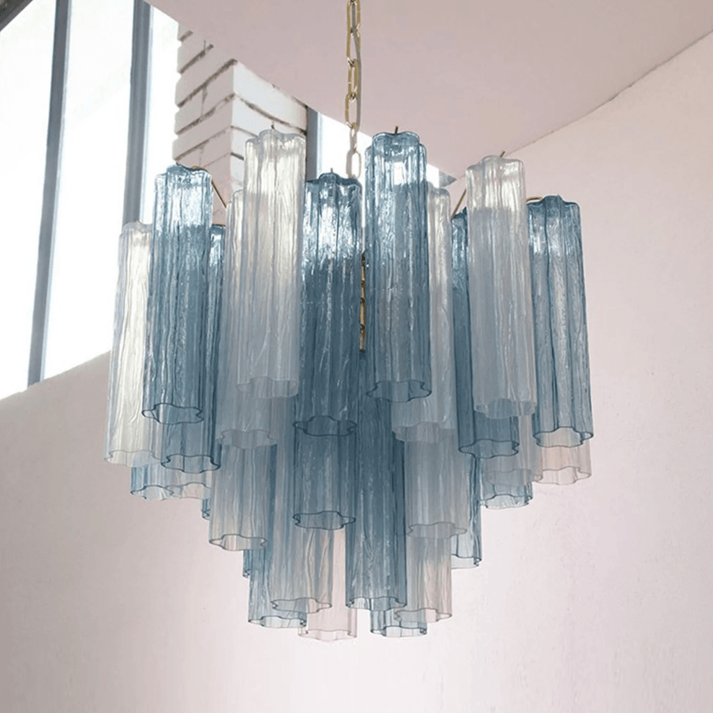 murano-tubes-chandelier-anzaz-Amber & Clear-15