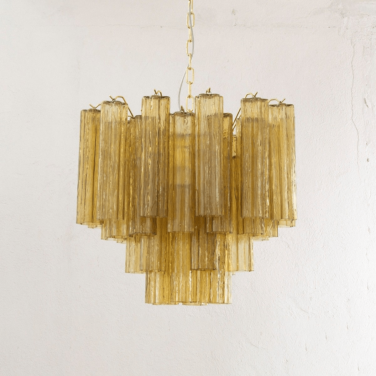 murano-tubes-chandelier-anzaz-Clear & Amber & Pink-24