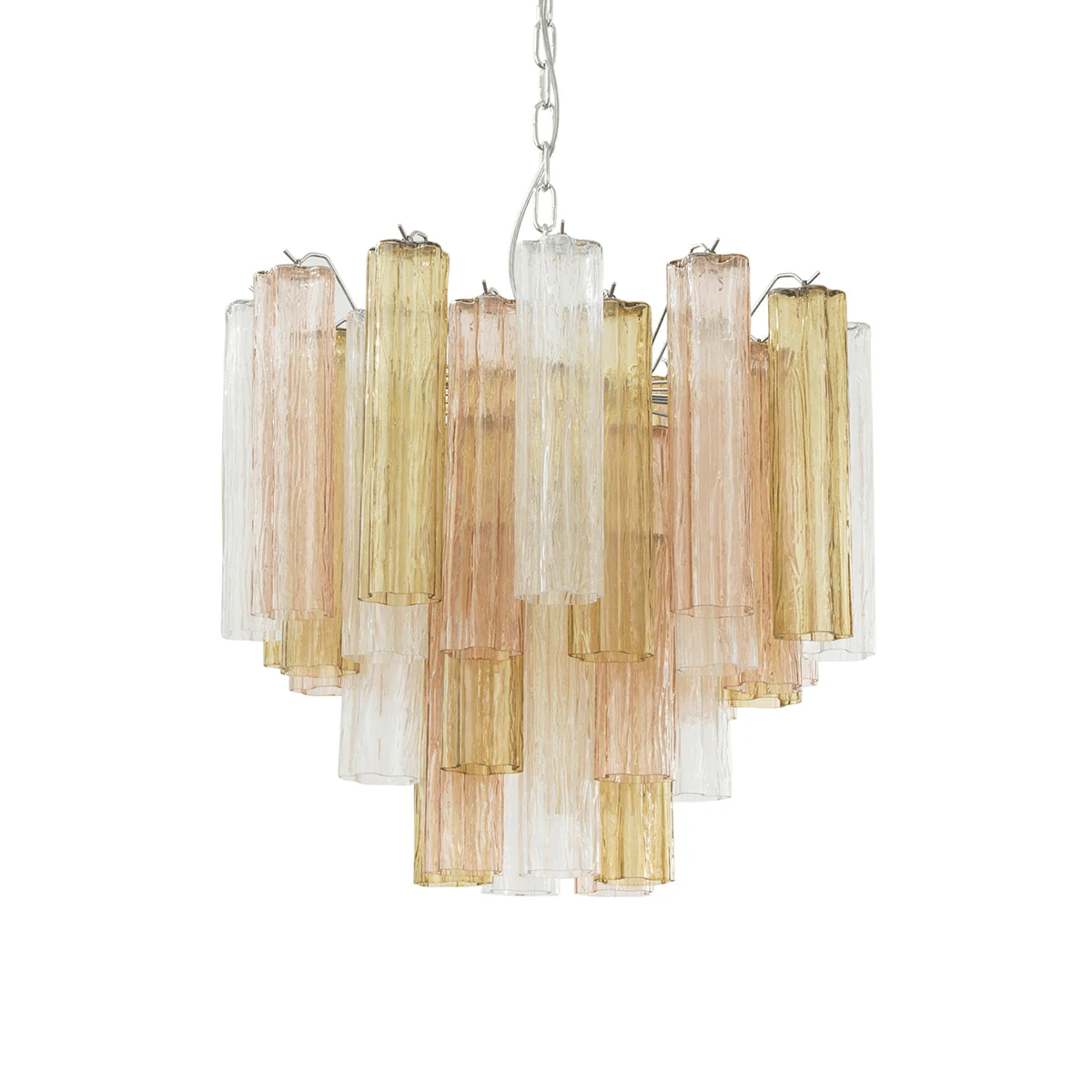 murano-tubes-chandelier-anzaz-Pink & white-26