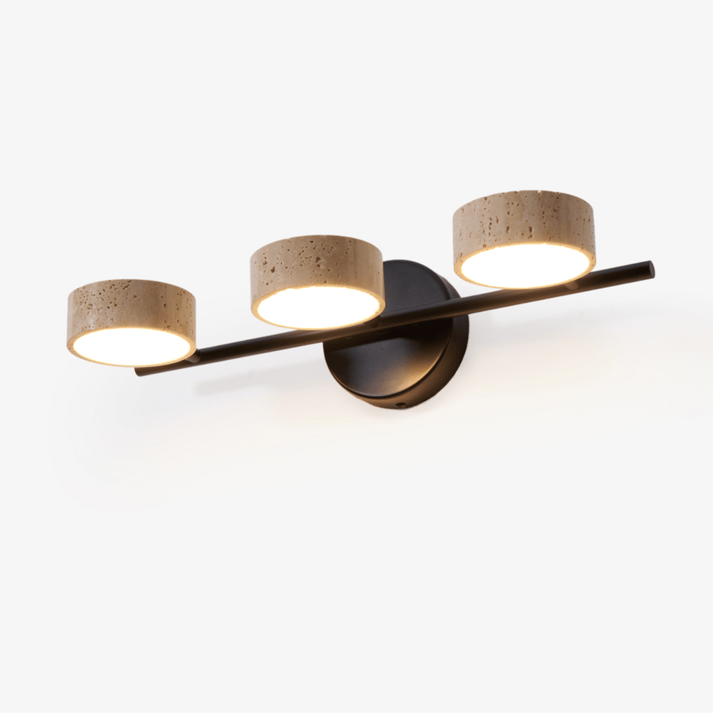 traviso-beam-vanity-light-anzaz-Yellow Travertine & Copper-1