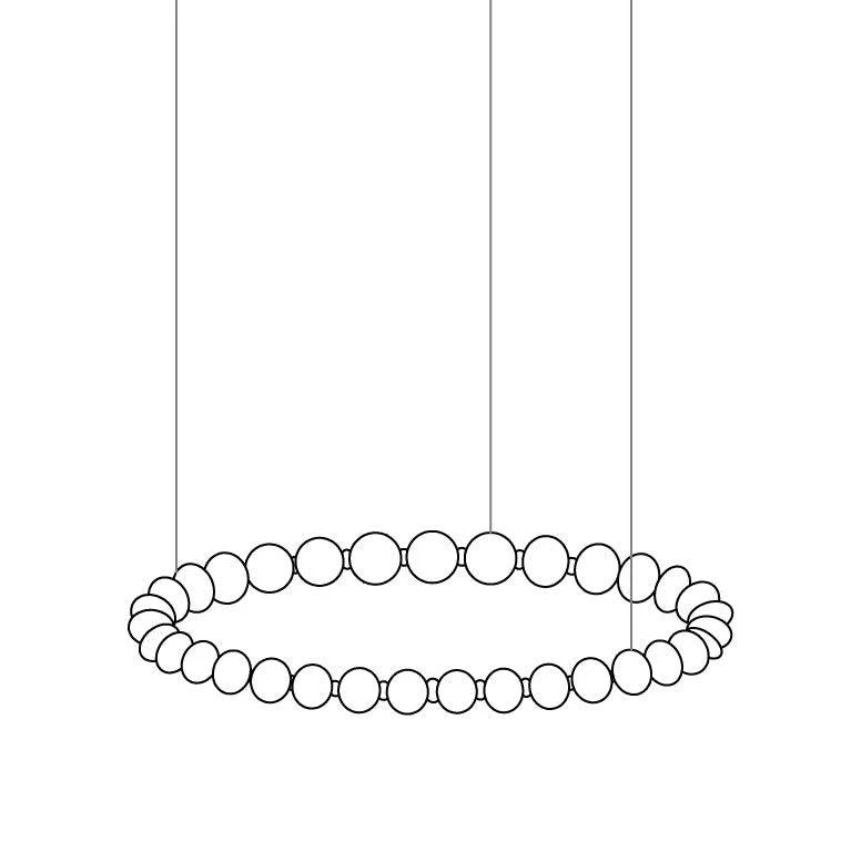 pearl-necklace-balls-chandelier-anzaz-Gold & White-36