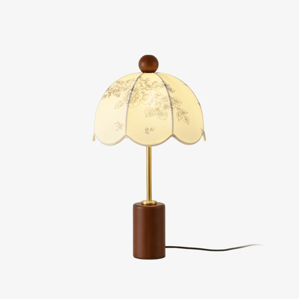 roselle-vintage-table-lamp-anzaz-Walnut Wood & White-1