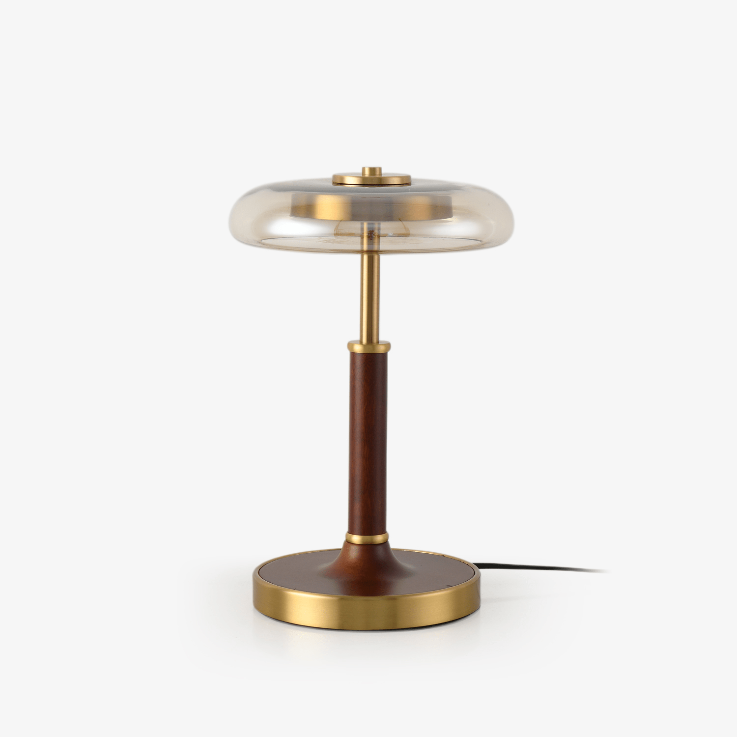 ovalo-table-lamp-anzaz-Walnut Wood & Gold & Clear-1