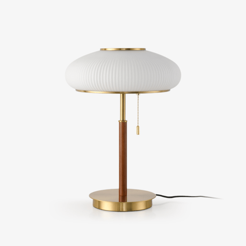 arvia-table-lamp-anzaz-Walnut Wood & Gold & White-1