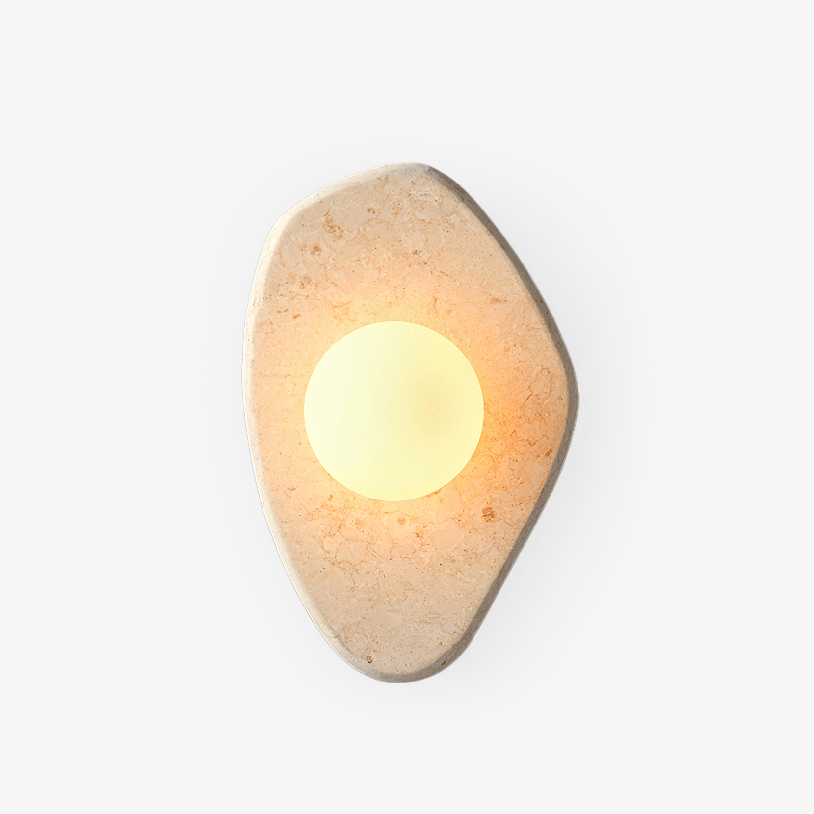 soluna-stone-wall-light-anzaz-Coral Red-1