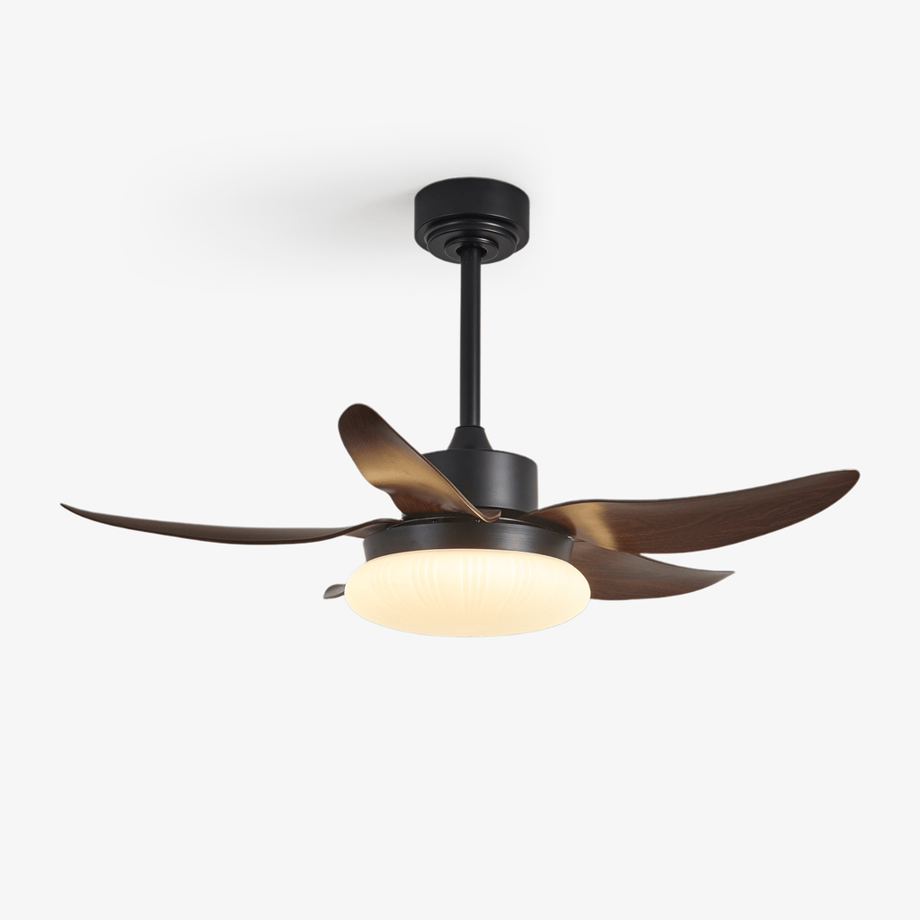 aero-palm-ceiling-fan-light-anzaz-Walnut Wood Grain & Black & White-1