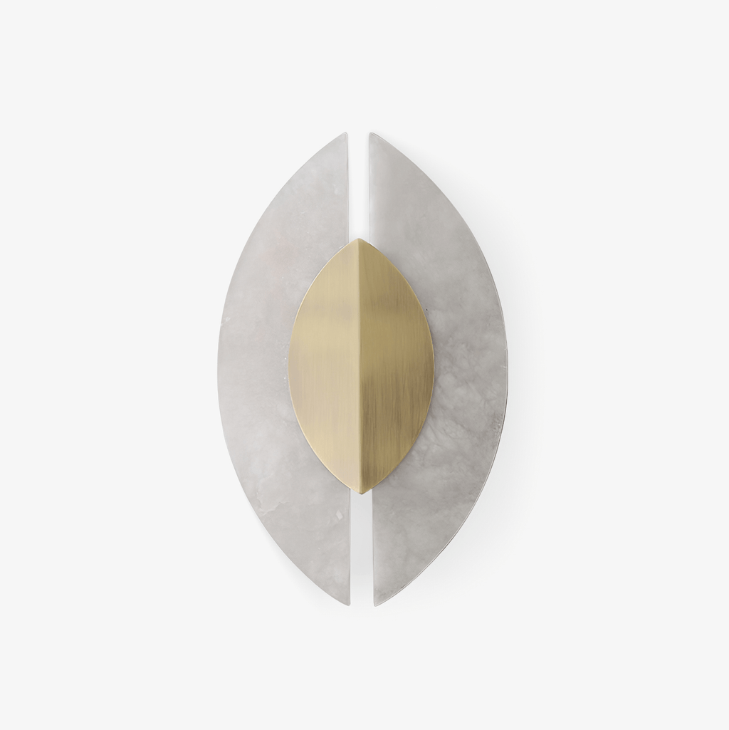 solari-alabaster-leaf-sconce-anzaz-Gold & White-1