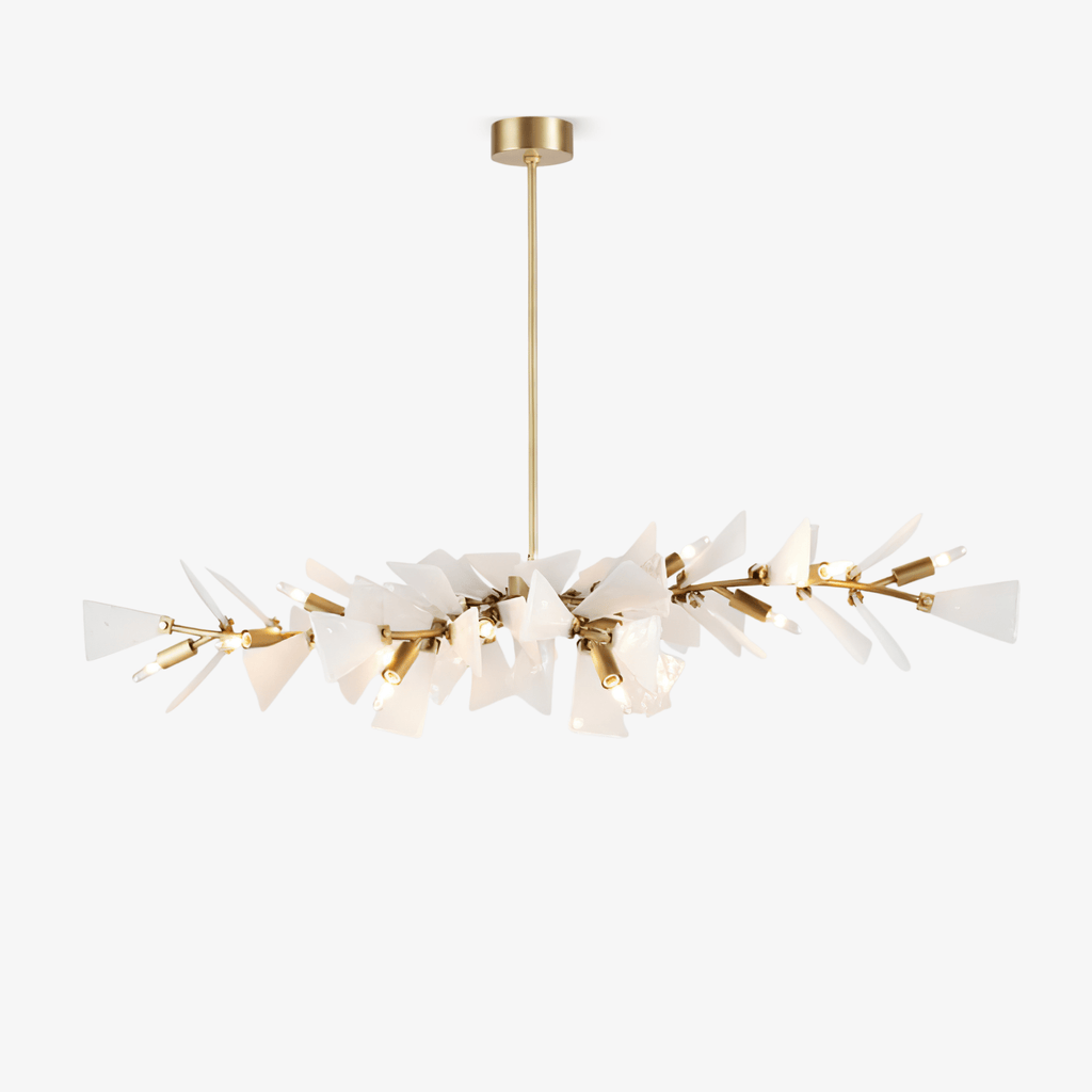 valkyrie-sculptural-shard-chandelier-anzaz-Gold & White-1