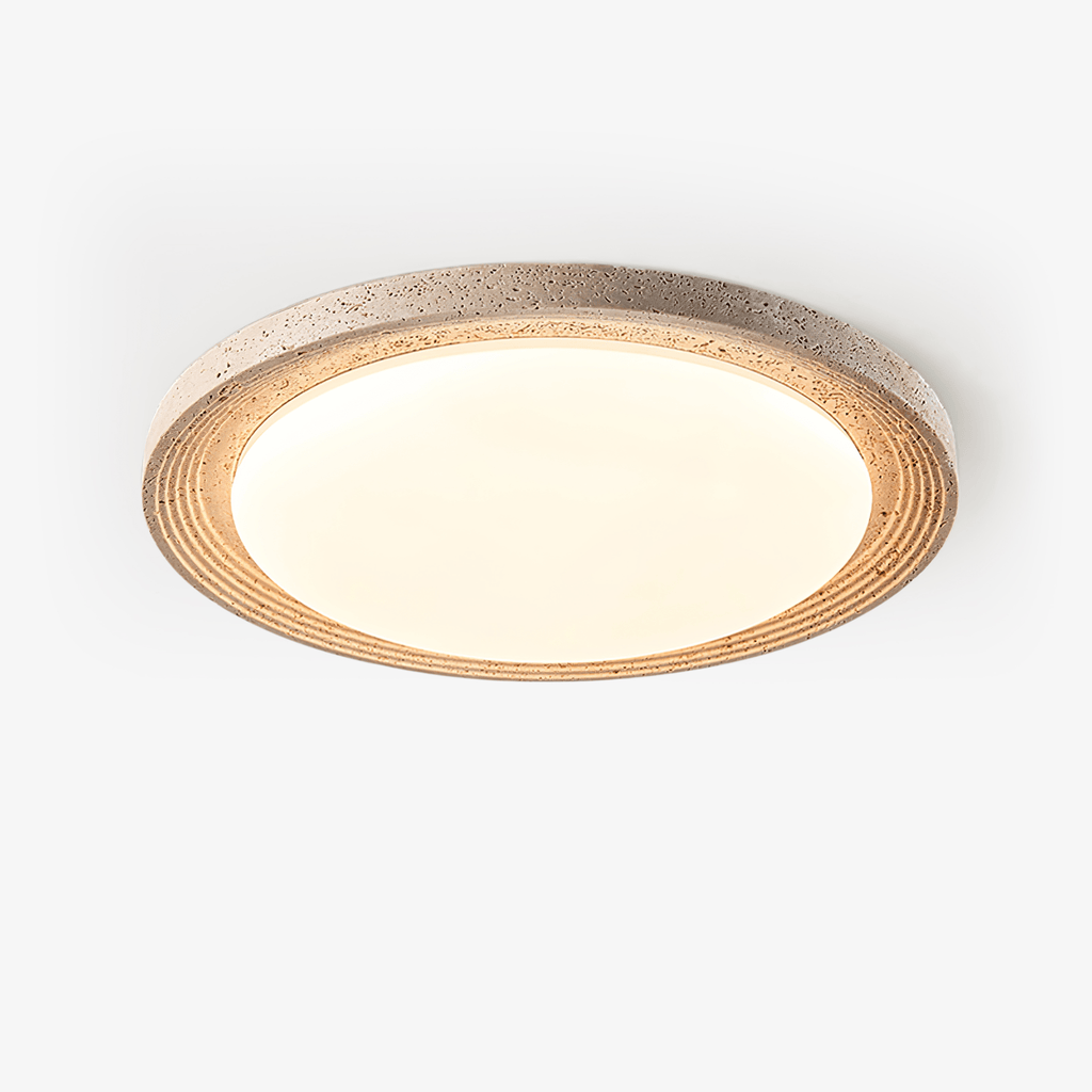 terralux-ceiling-light-anzaz-Yellow Travertine & White-1