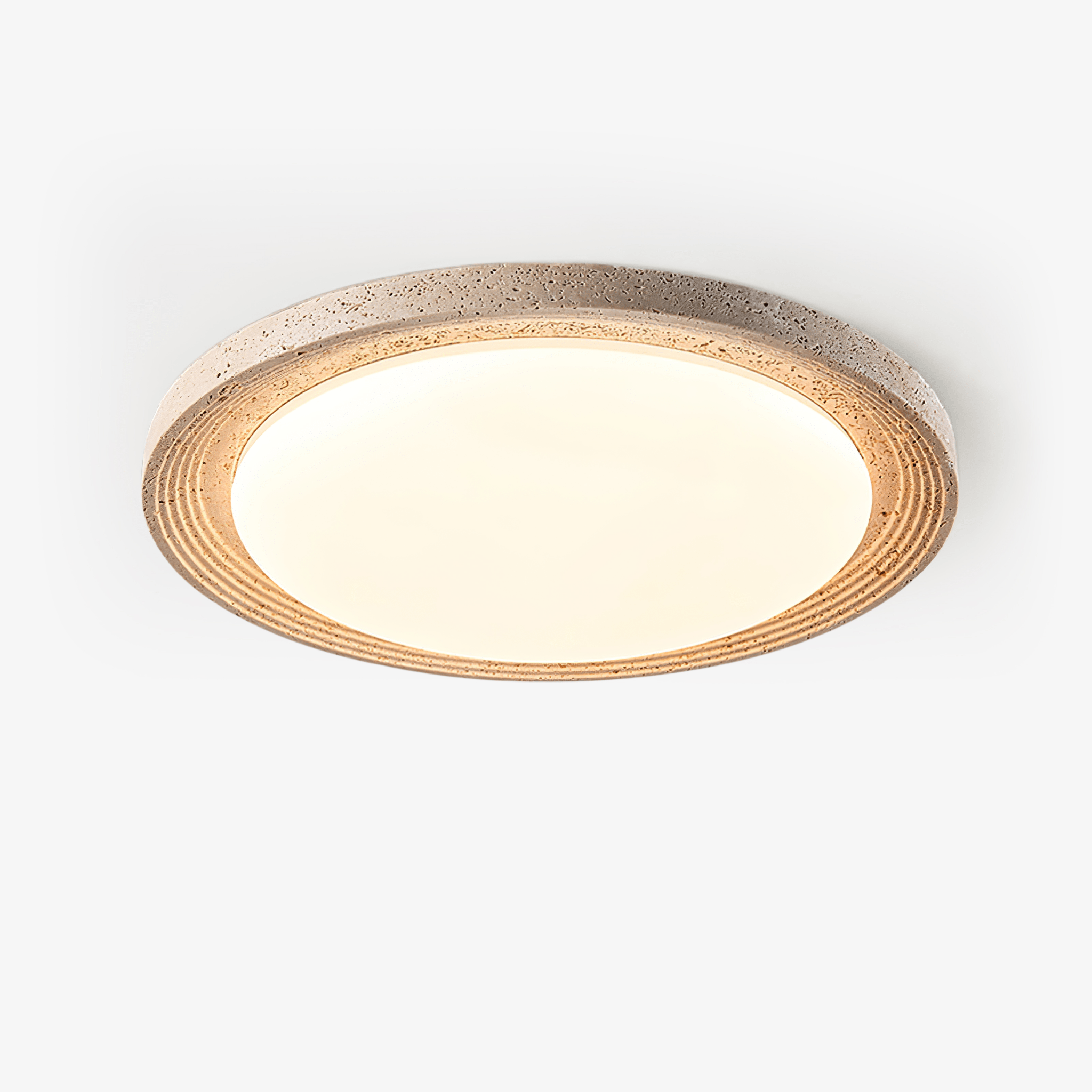 terralux-ceiling-light-anzaz-Yellow Travertine & White-1