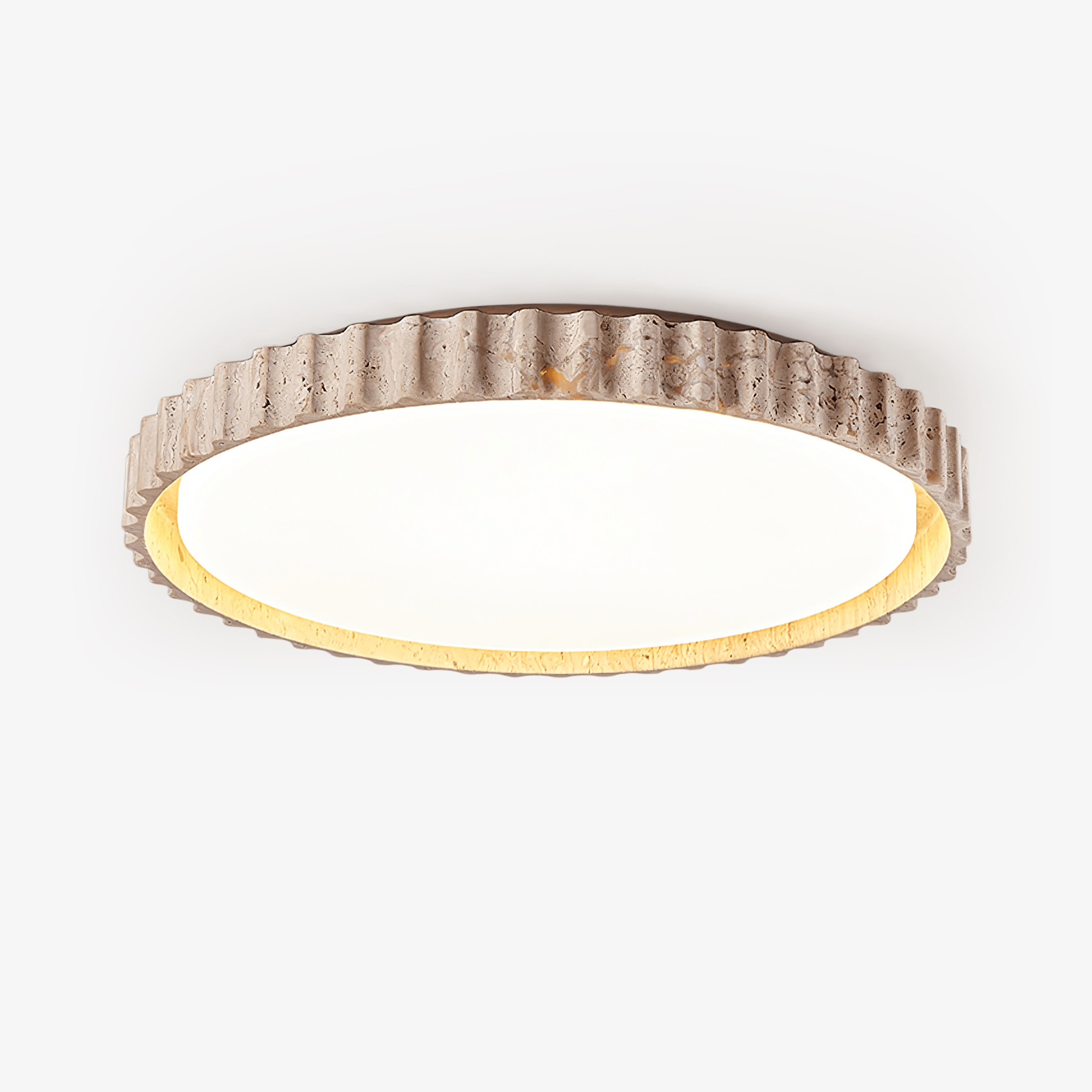 riva-stone-ceiling-light-anzaz-Wood Color & Yellow Travertine-1