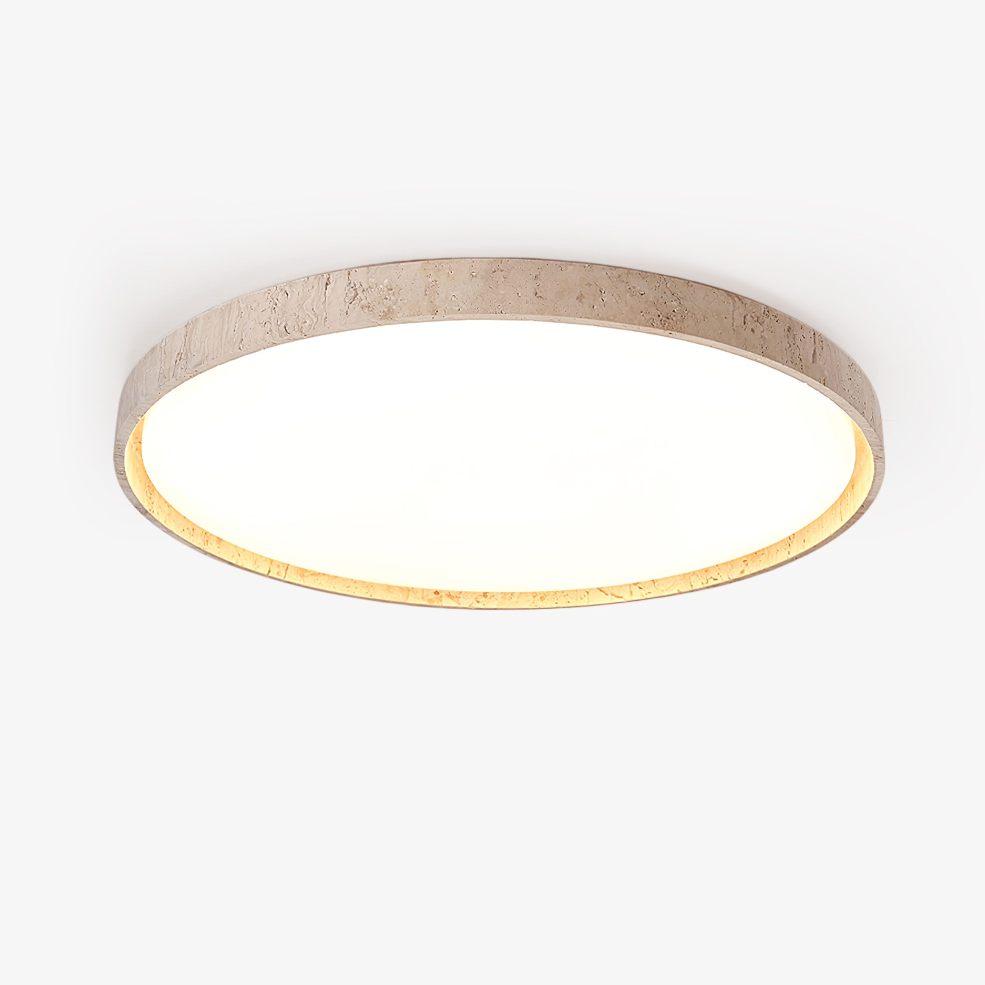 oro-circle-ceiling-light-anzaz-Wood Color & Yellow Travertine-1