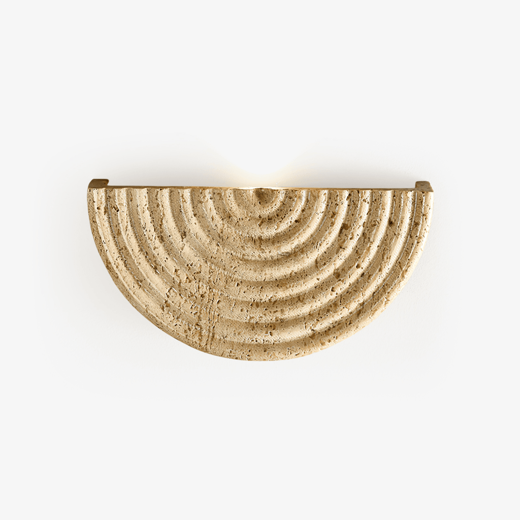 terra-dome-wall-lamp-anzaz-Yellow Travertine-1