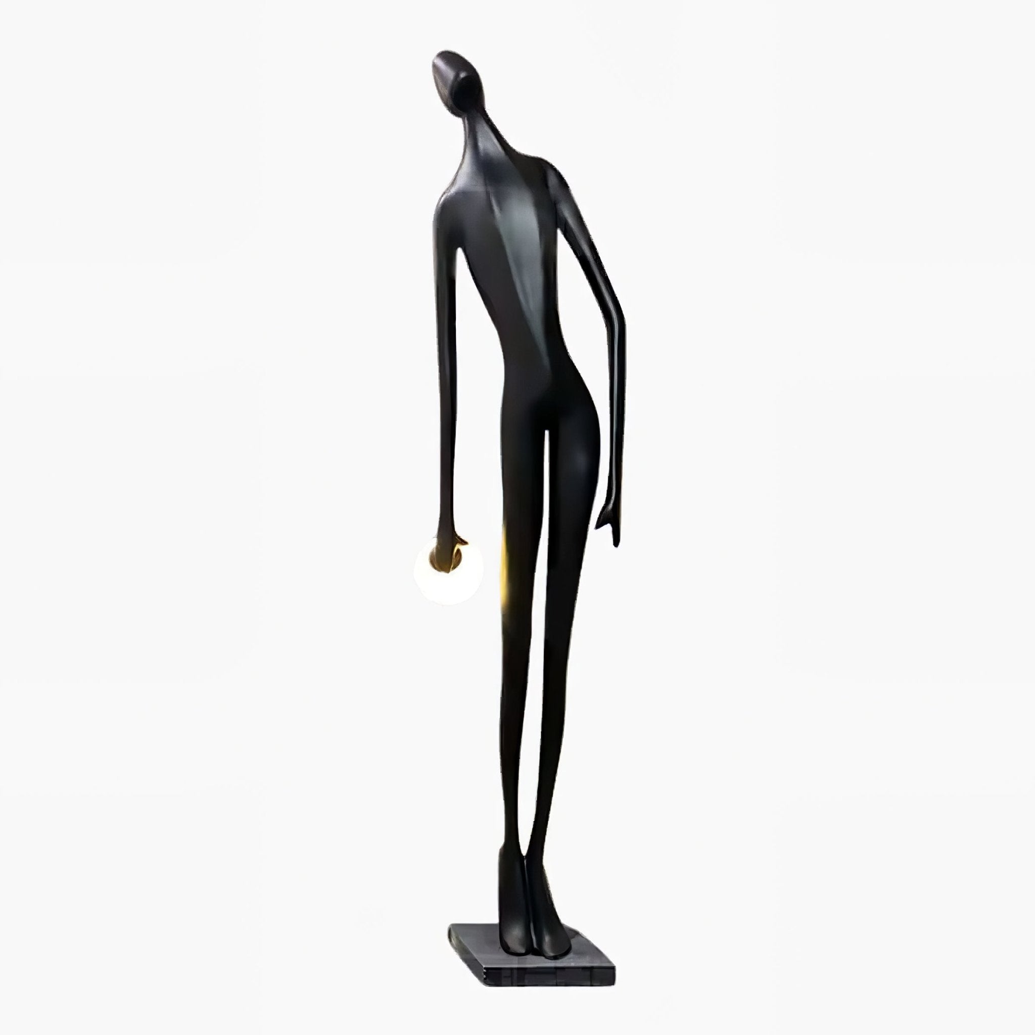 noir-muse-sculpture-floor-lamp-anzaz-Black & White-1