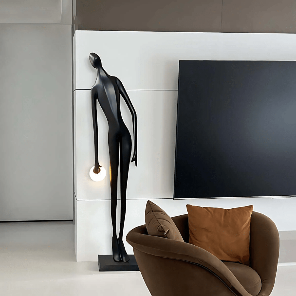 noir-muse-sculpture-floor-lamp-anzaz-Black & White-4