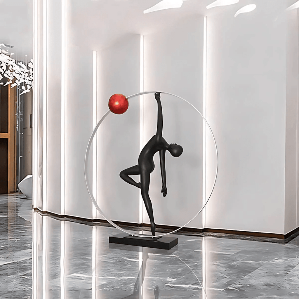 balance-sculpture-floor-ornaments-anzaz-Black & Blue-2