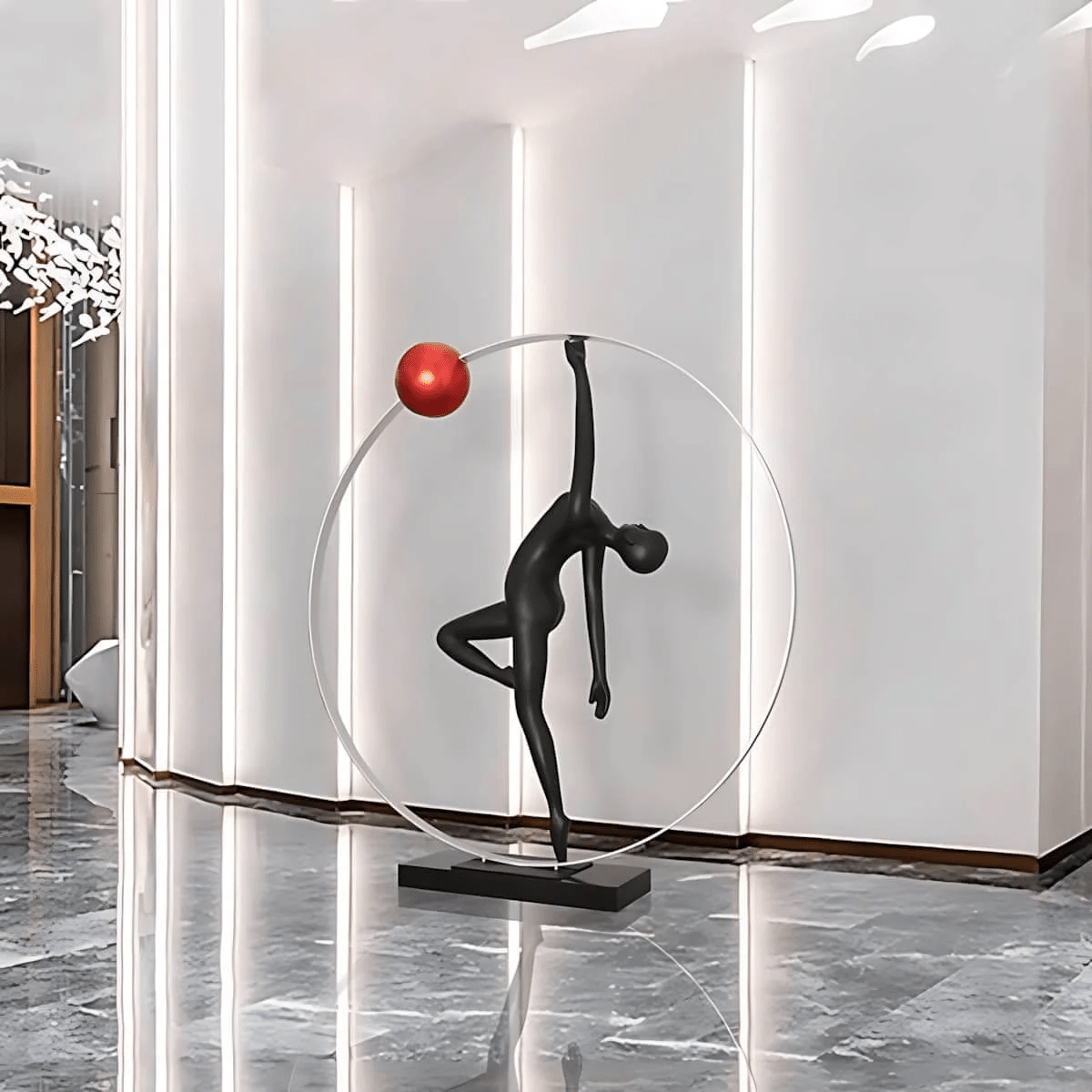 balance-sculpture-floor-ornaments-anzaz-Black & Blue-2