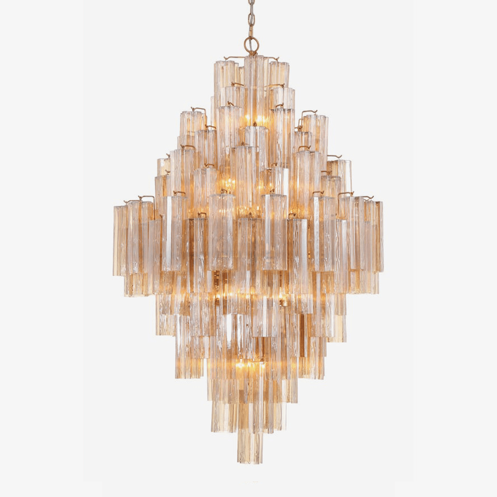 addis-diamond-chandelier-anzaz-Gold & White-1