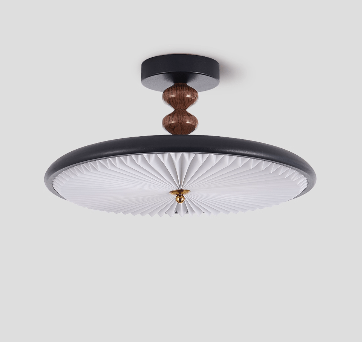 aurelia-disc-ceiling-light-anzaz-Walnut wood color & White-6
