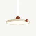 lola-round-pendant-light-anzaz-Red & Beige-1