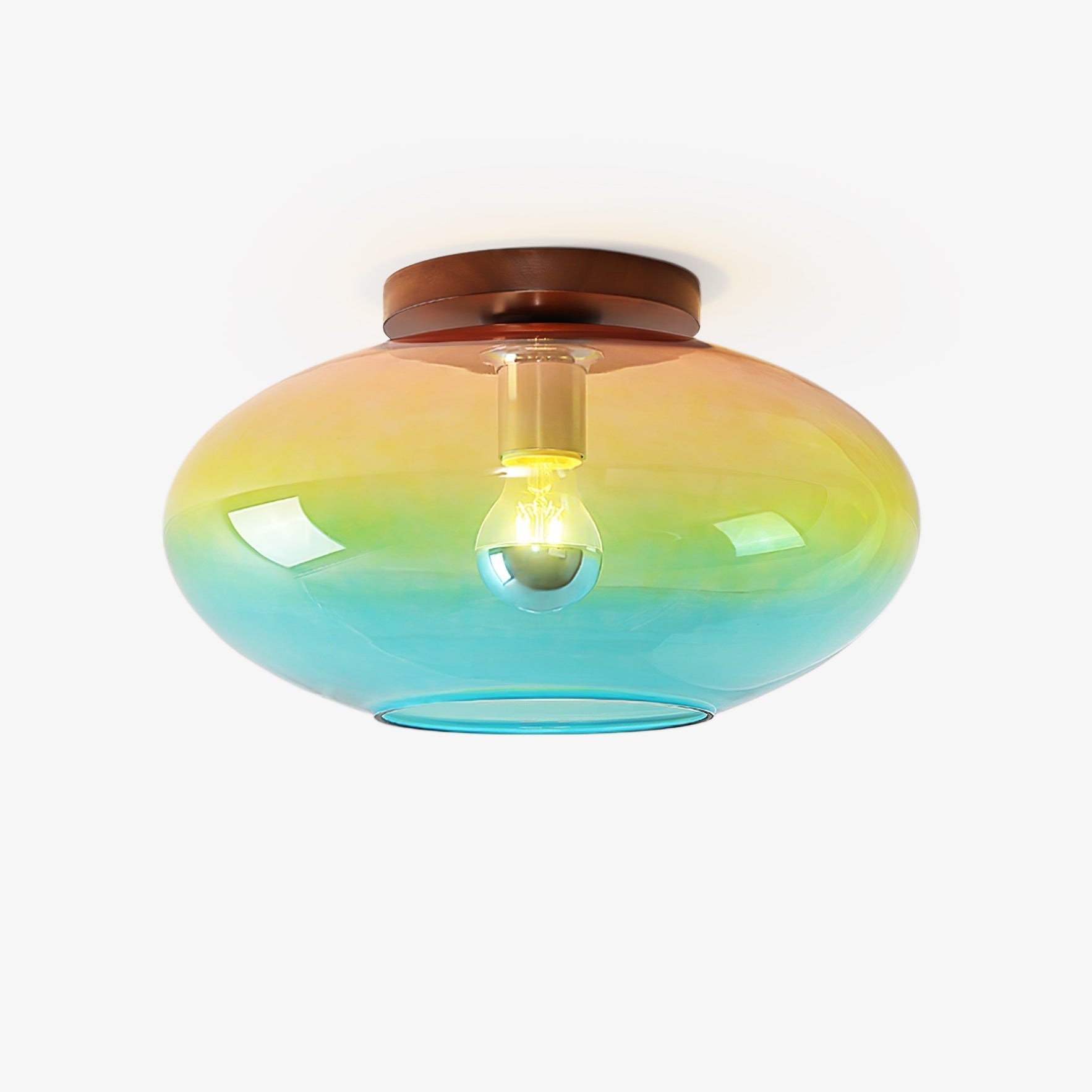 tilio-ceiling-lamp-anzaz-Walnut Wood & Colorful-1