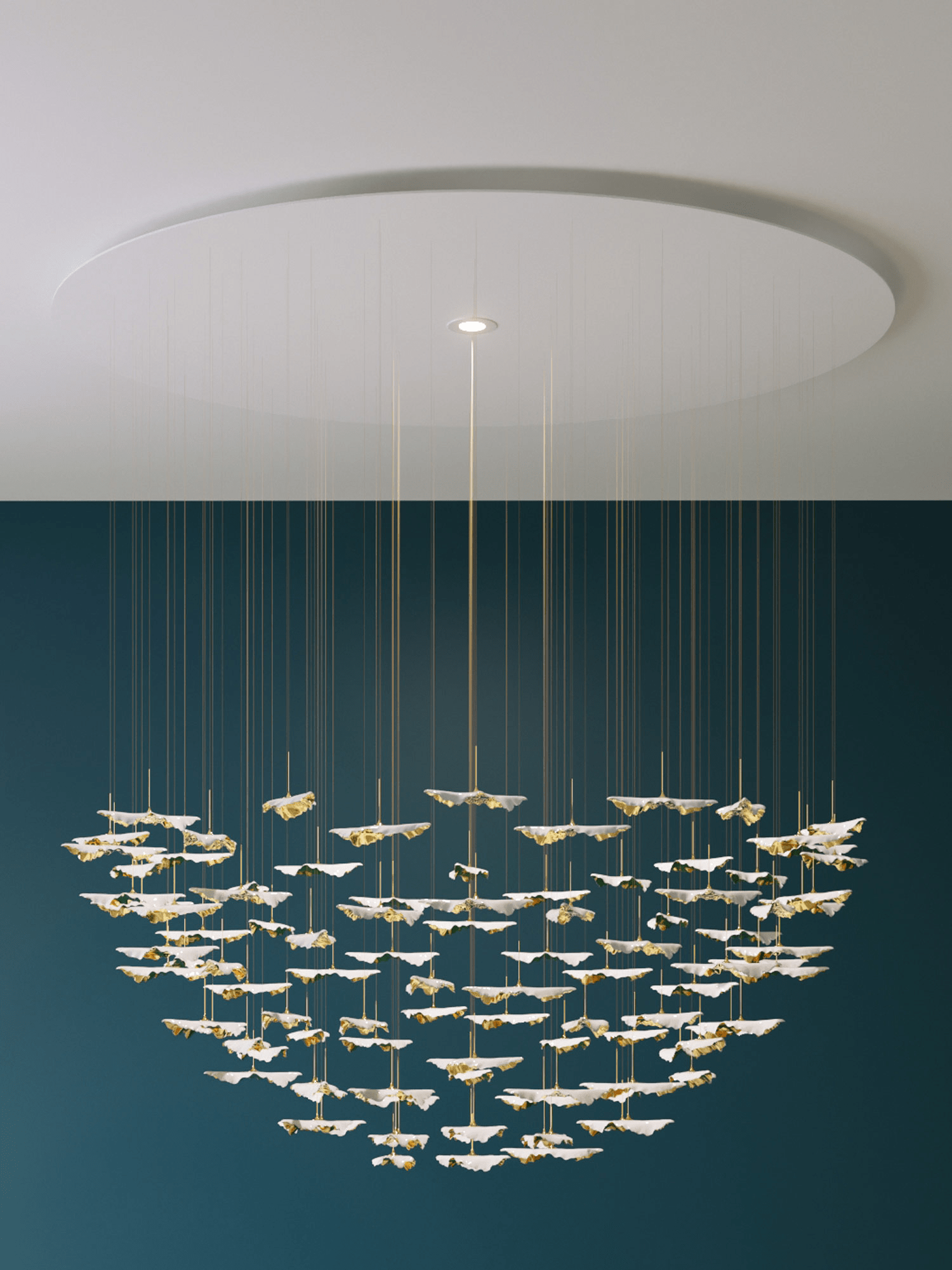 leaf-twisted-sculptural-chandelier-anzaz-No Ceiling Plate-4