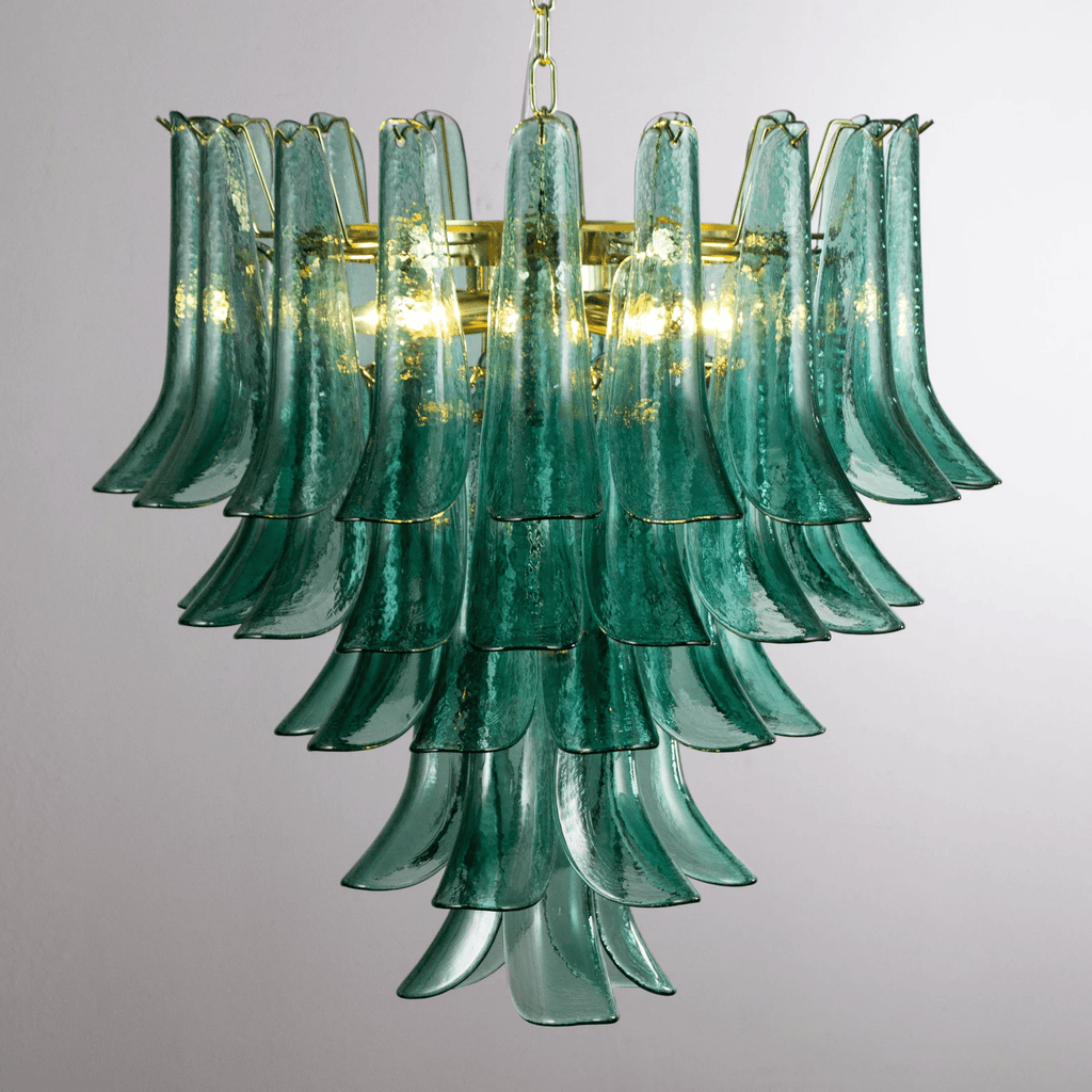 petali-chandelier-anzaz-Blue & Nickel-2