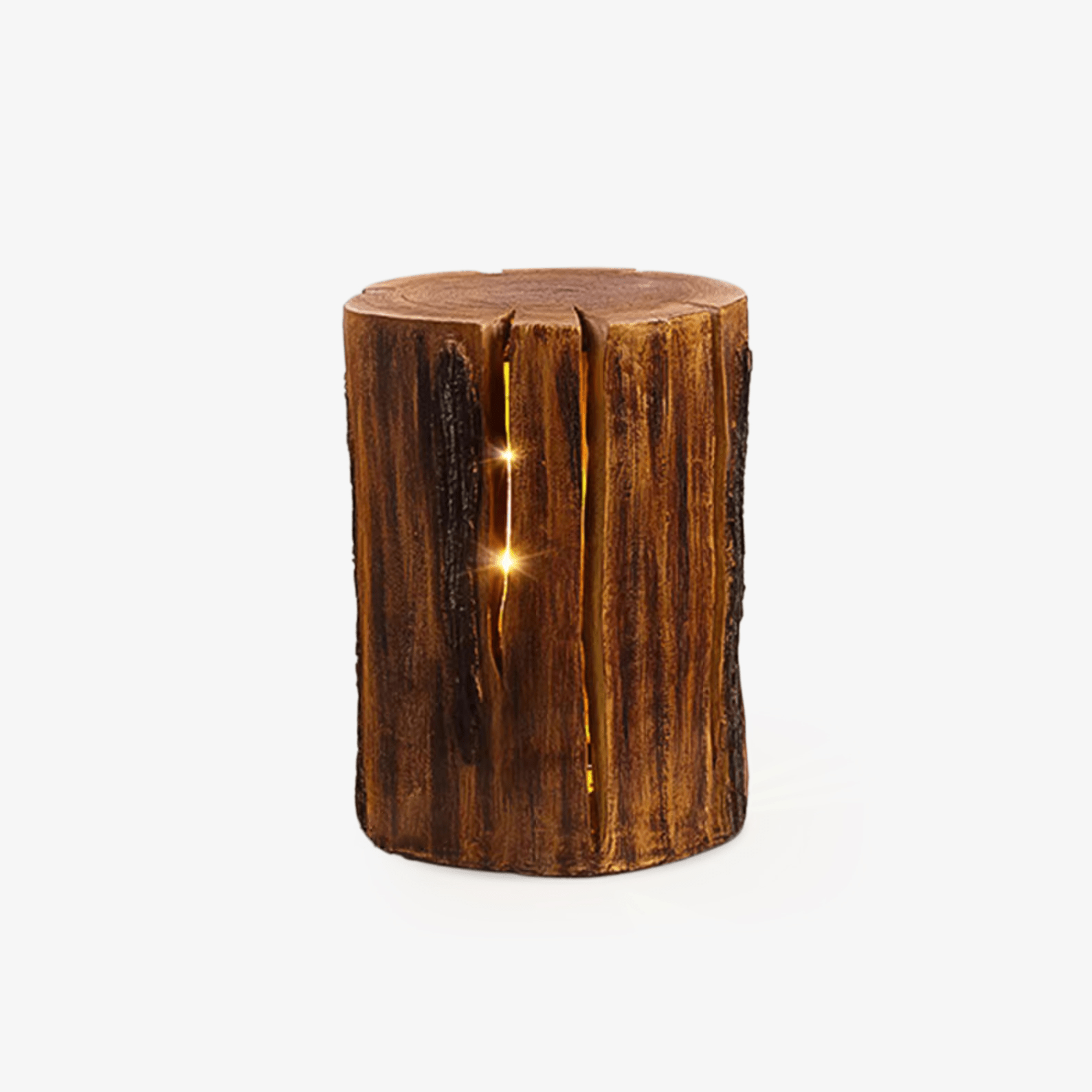 rustic-log-outdoor-led-light-anzaz-Wood color-1