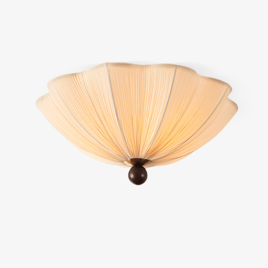 petals-fabric-ceiling-light-anzaz-Walnut Wood & Beige-1