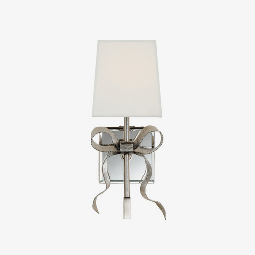 belle-bow-wall-sconce-anzaz-Polished Nickel & Gold & Black-1