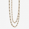 chain-link-chandelier-anzaz-Gold & White-1