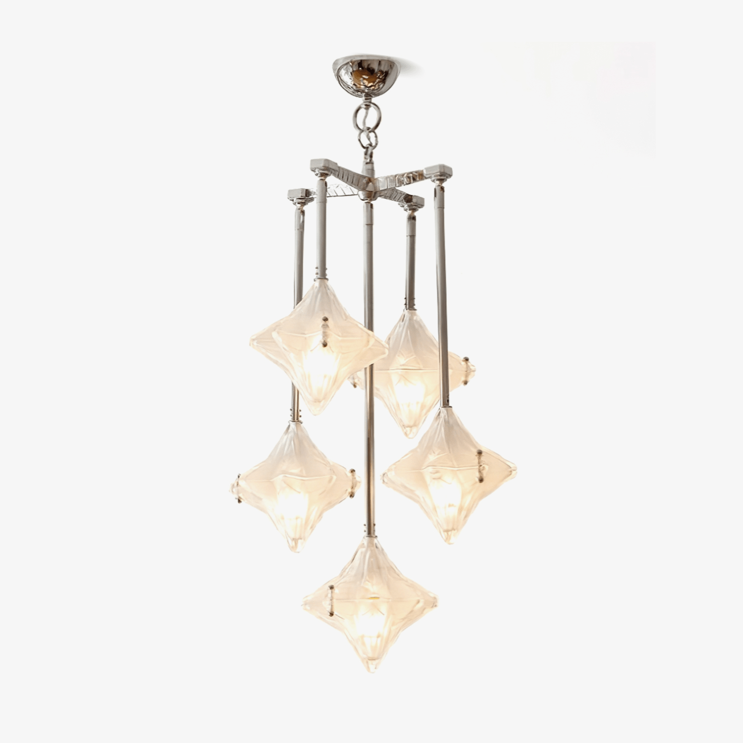 elowen-long-prism-star-chandelier-anzaz-Chrome & White-1